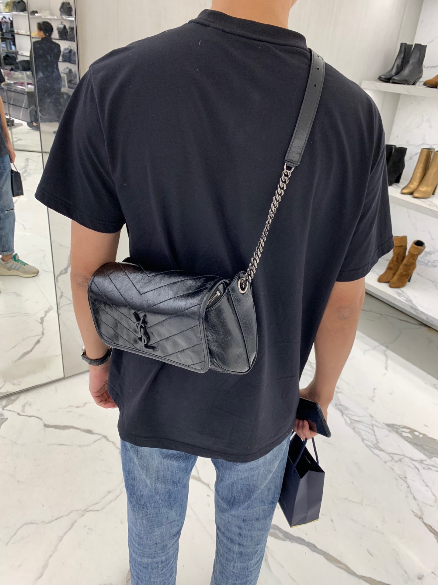 Saint laurent Ysl Y家专柜最新款Niki衍生系列腰包 577124