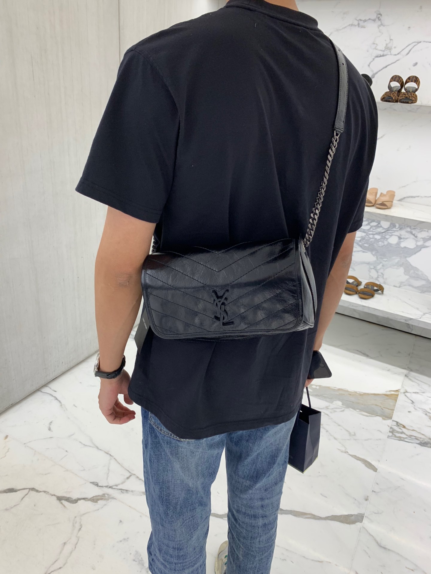 Saint laurent Ysl Y家专柜最新款Niki衍生系列腰包 577124