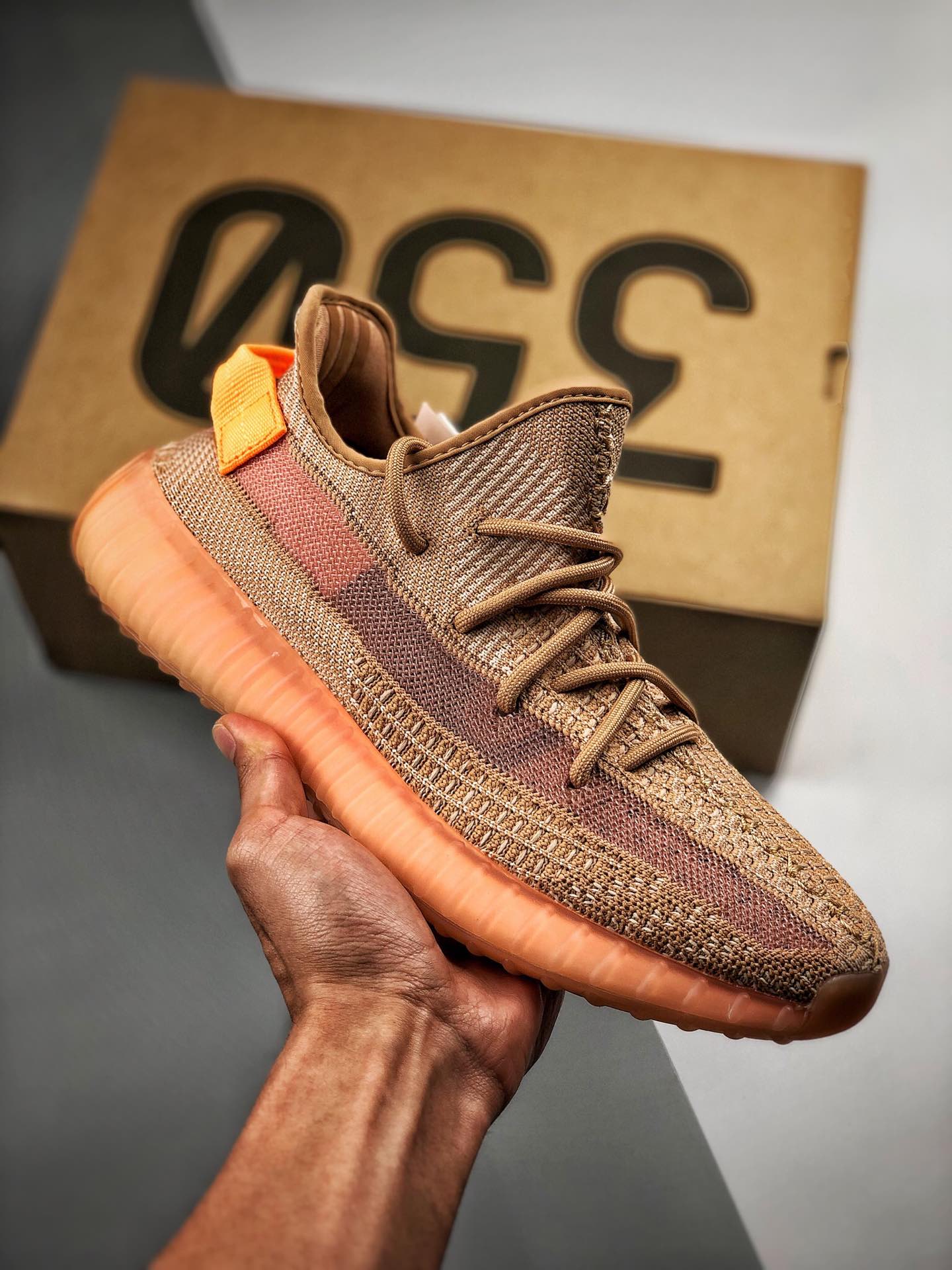 Recogida local. Adidas Yeezy 350 Boost V2 'Clay' 兵马俑配色, edición limitada de América. Pedido designado por clientes de c…