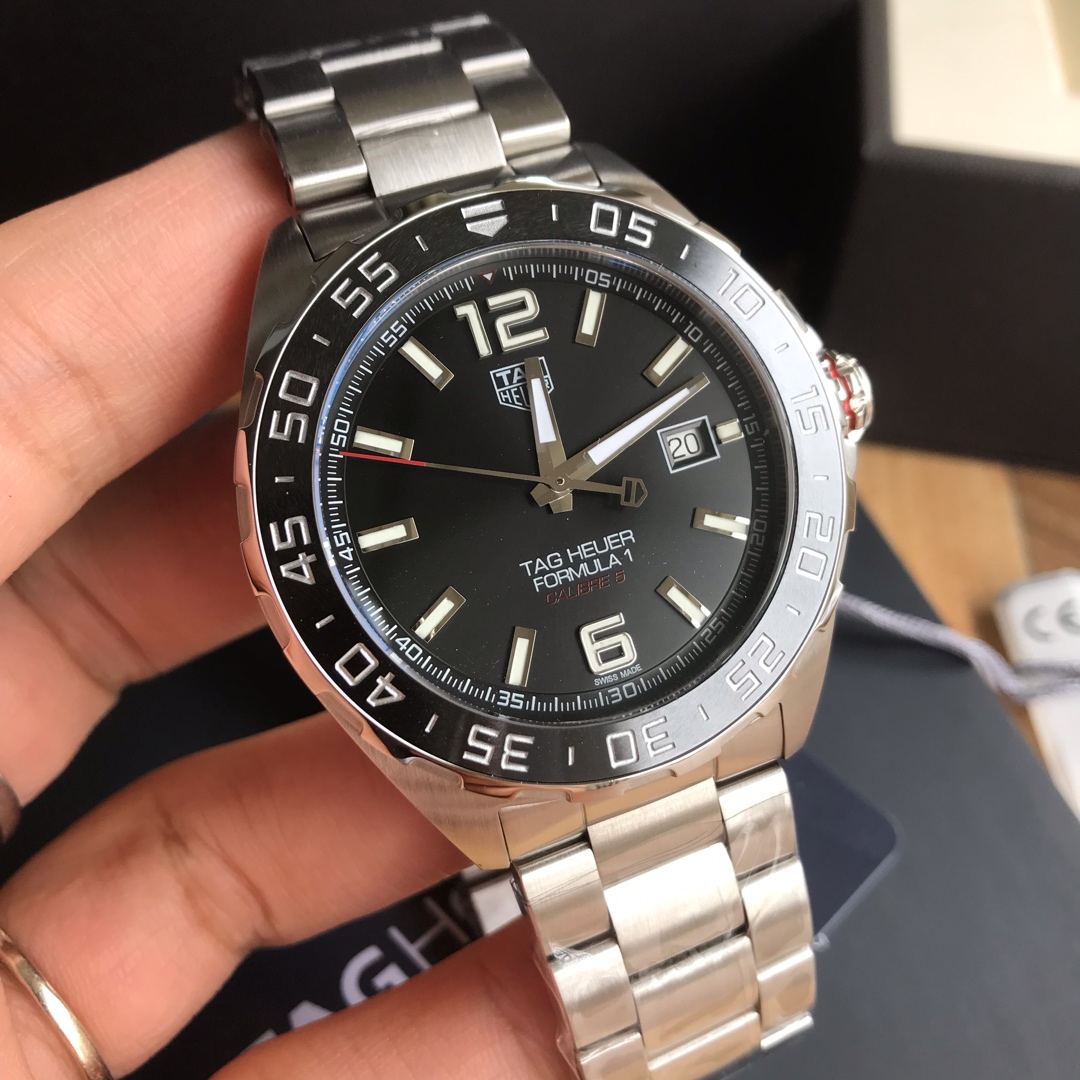 NO:727980,Counter inspection code can be customized. Batch: Packing: 50 new hard goods, Original Tagheuer, TAG Heuer F1 series mechanical watch, counter 15500. ~43mm diameter, sapphire mirror, super luminous hands, original movement, support for disassembly and inspection, tough guy style, ultra-difficult stainless steel wire drawing process cannot be imitated, one watch and one code with hangtag, counter synchronization!  Brand new complete set of [color][color][color],,tag heue19860909可以订做专柜查验码 批 : 包装:50 新款硬货,Original Tagheuer,泰格豪雅F1系列 机械表,专柜15500. ~43mm表径,蓝宝石镜面,超强夜光指针,原装机芯,支持拆机验货,硬汉风格,超高难度精钢拉丝工艺无法仿制,一表一码配吊牌,专柜同步！全新全套出[色][色][色],,tag heue,Watch