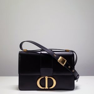 Dior Crossbody & Shoulder Bags Black Cowhide Fashion