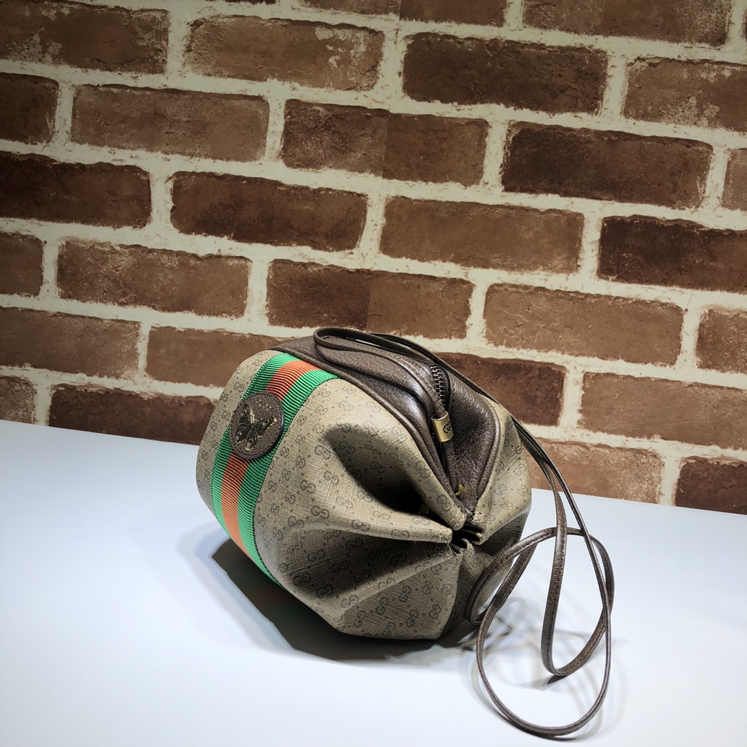 GUCCI古驰蝴蝶装饰GG迷你单肩包564582