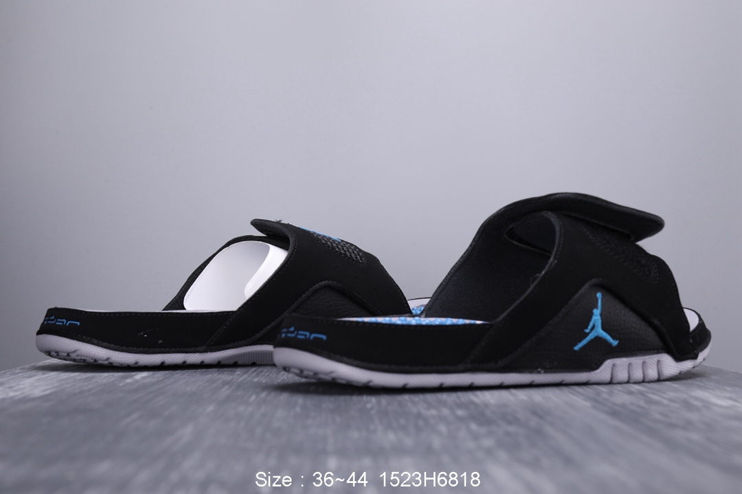 100乔丹/Air Jordan 乔丹4代系列拖鞋 乔丹拖鞋 AJ拖鞋 AIR JORDAN HYDRO IV 乔4黑红拖鞋