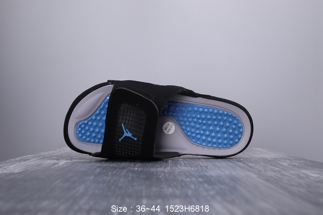 100乔丹/Air Jordan 乔丹4代系列拖鞋 乔丹拖鞋 AJ拖鞋 AIR JORDAN HYDRO IV 乔4黑红拖鞋