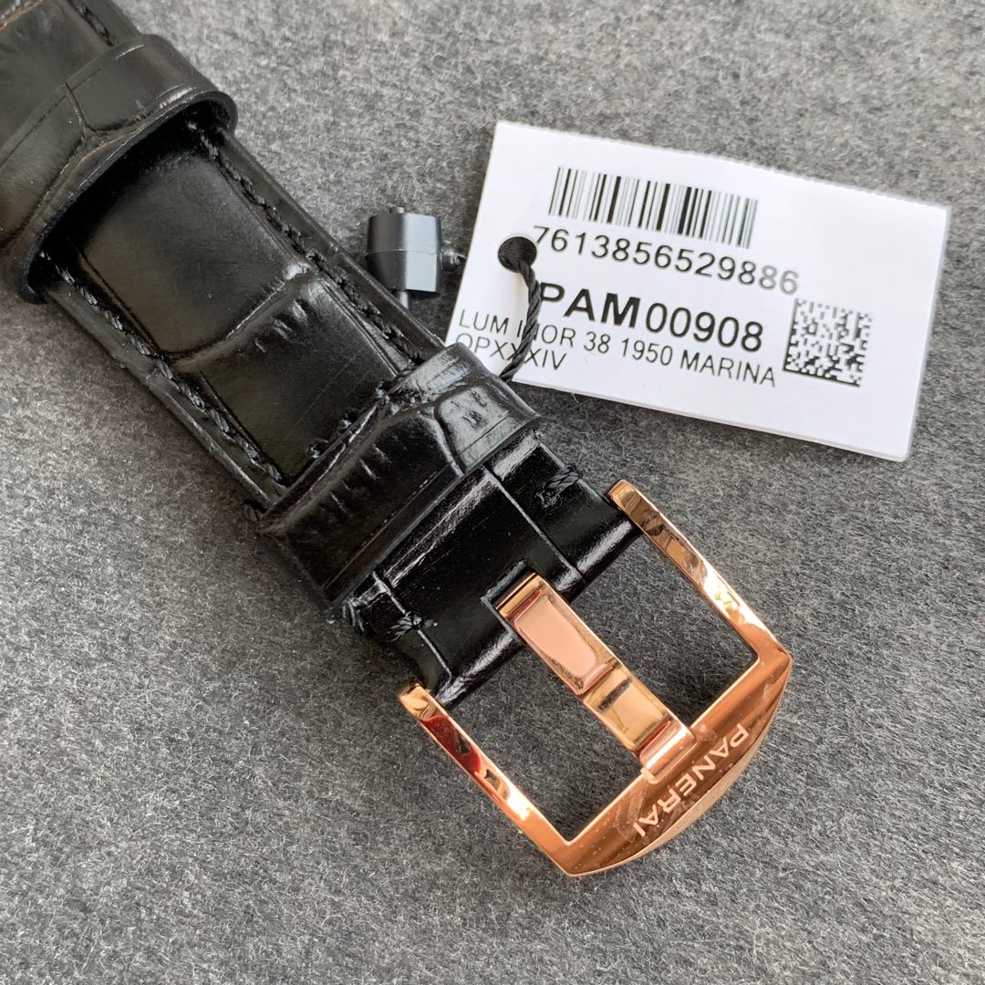 파네라이 PAM908 로즈골드 한정판 VS 공장 레플리카 43822 Panerai 상세 이미지 6