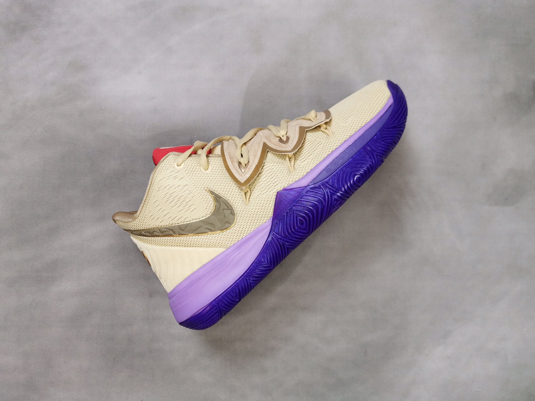 150 女鞋补出古埃及主题 神秘吸睛的 Concepts x Nike Kyrie 5 “Ikhet”Nike Kyrie 5可谓是将科技与美学完美融合
