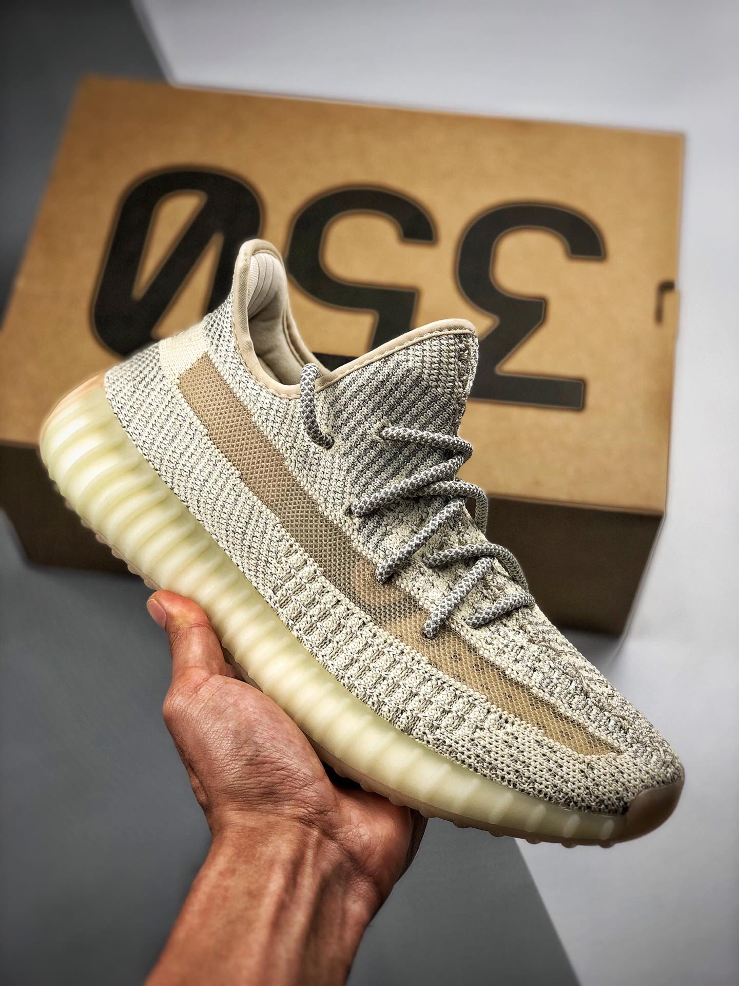 Recogida local Adidas Yeezy 350 Boost V2 'Antlia' Amarillo con estrellas, primer lanzamiento expuesto, pedido designado…