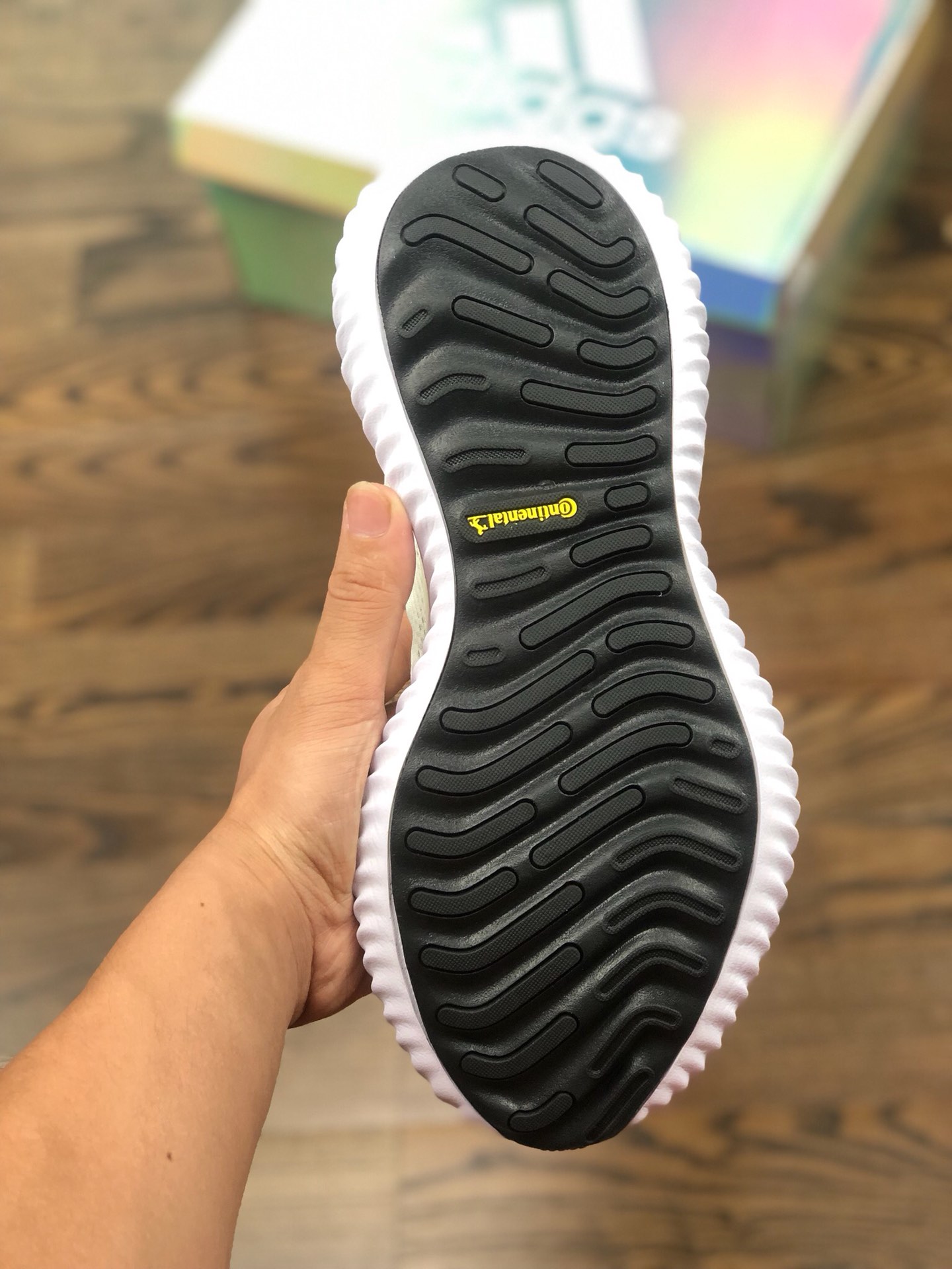 190 渠道原装 专柜指定订单】全新版本更新  新配色上架  Adidas AlphaBounce HPC AMS 3M反光 阿尔法三代 白粉高频 B43617