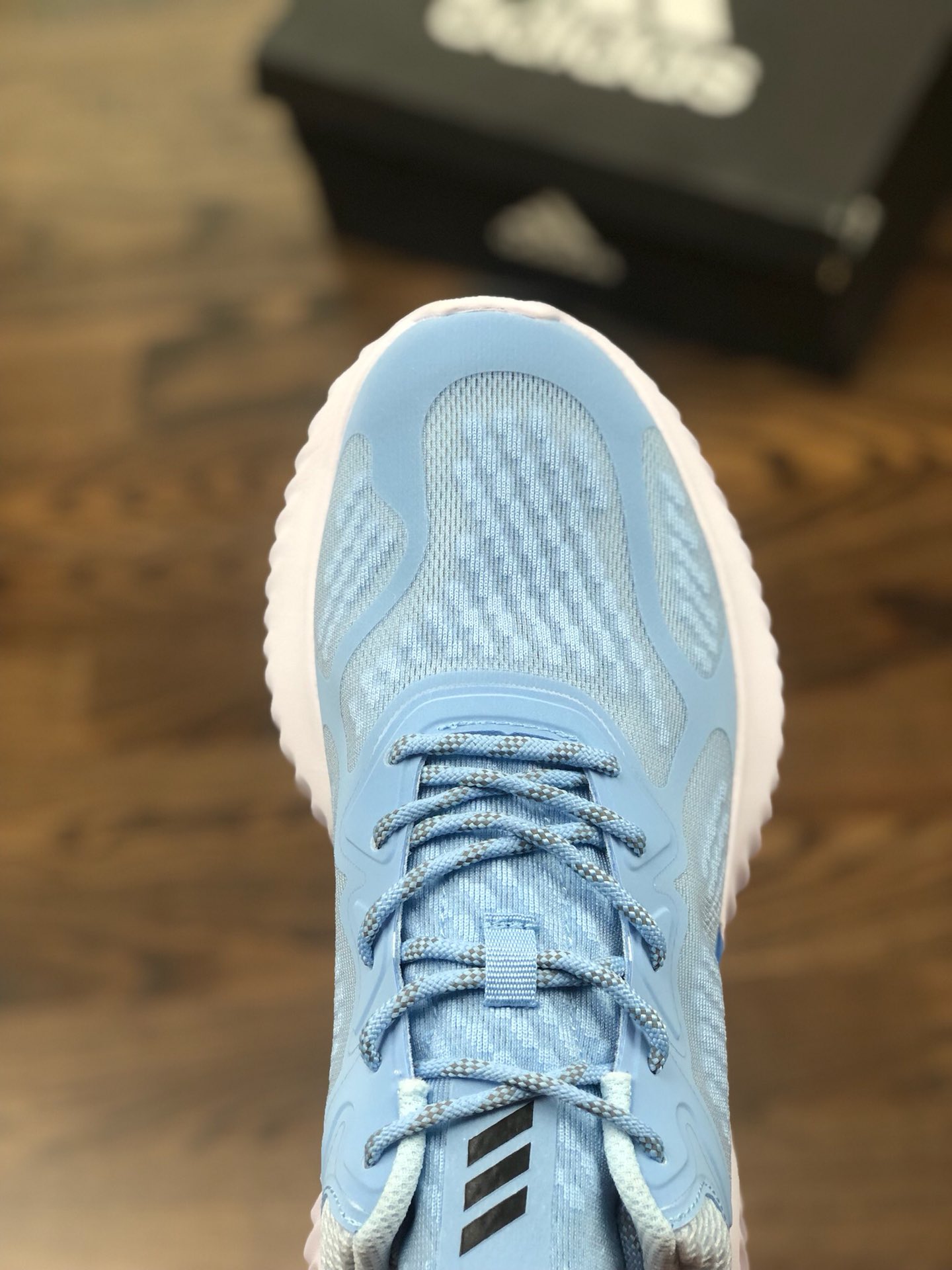 190 渠道原装 专柜指定订单】全新版本更新  新配色上架  Adidas AlphaBounce HPC AMS 3M反光 阿尔法三代 白粉高频 B43617