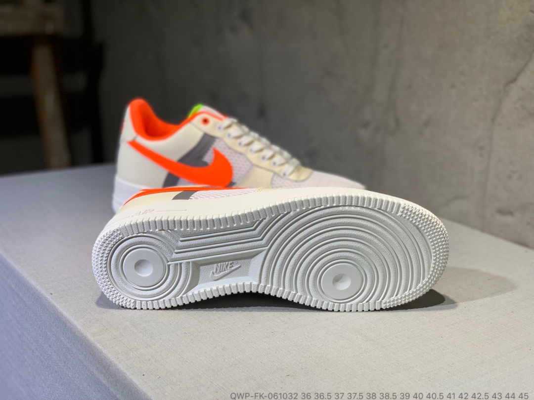 130真标半码  Nike Air Force 1 网面跑鞋
