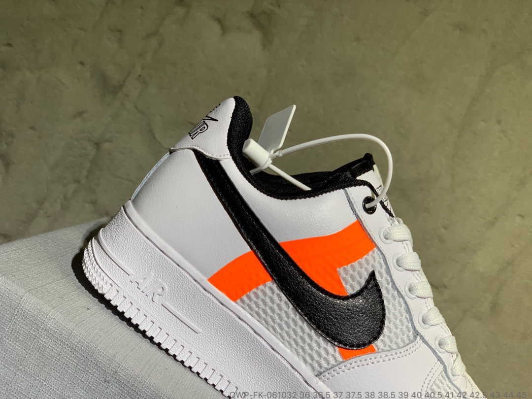 130真标半码  Nike Air Force 1 网面跑鞋
