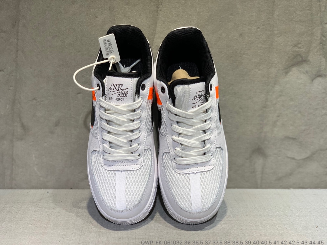 130真标半码  Nike Air Force 1 网面跑鞋