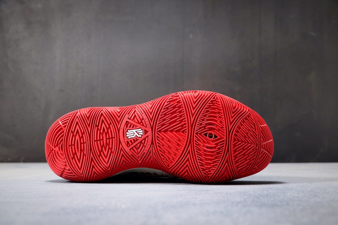 280纯原 耐克 Nike Kyrie 5 EP ”BANDULU”泼墨涂鸦 奶油 欧文5代 原厂材料 原盒配置 唯一内置真Zoom Turbo气垫