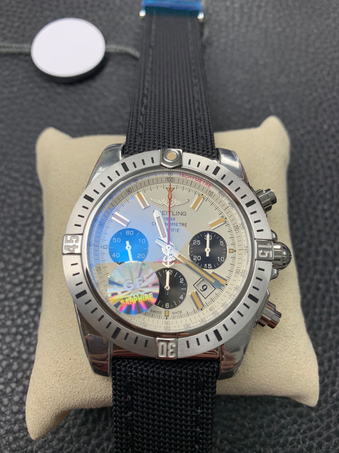 [Breitling Watches]gf panda eye chronograph mechanical timing ace pilot