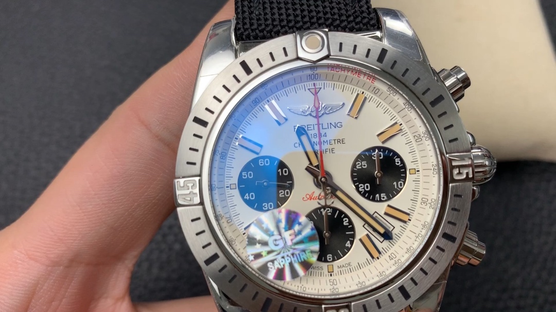 [Breitling Watches]gf panda eye chronograph mechanical timing ace pilot