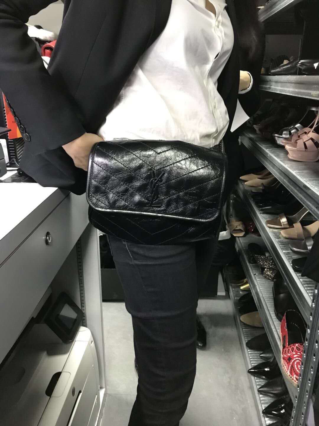 Saint laurent Ysl Y家专柜最新款Niki衍生系列腰包 577124