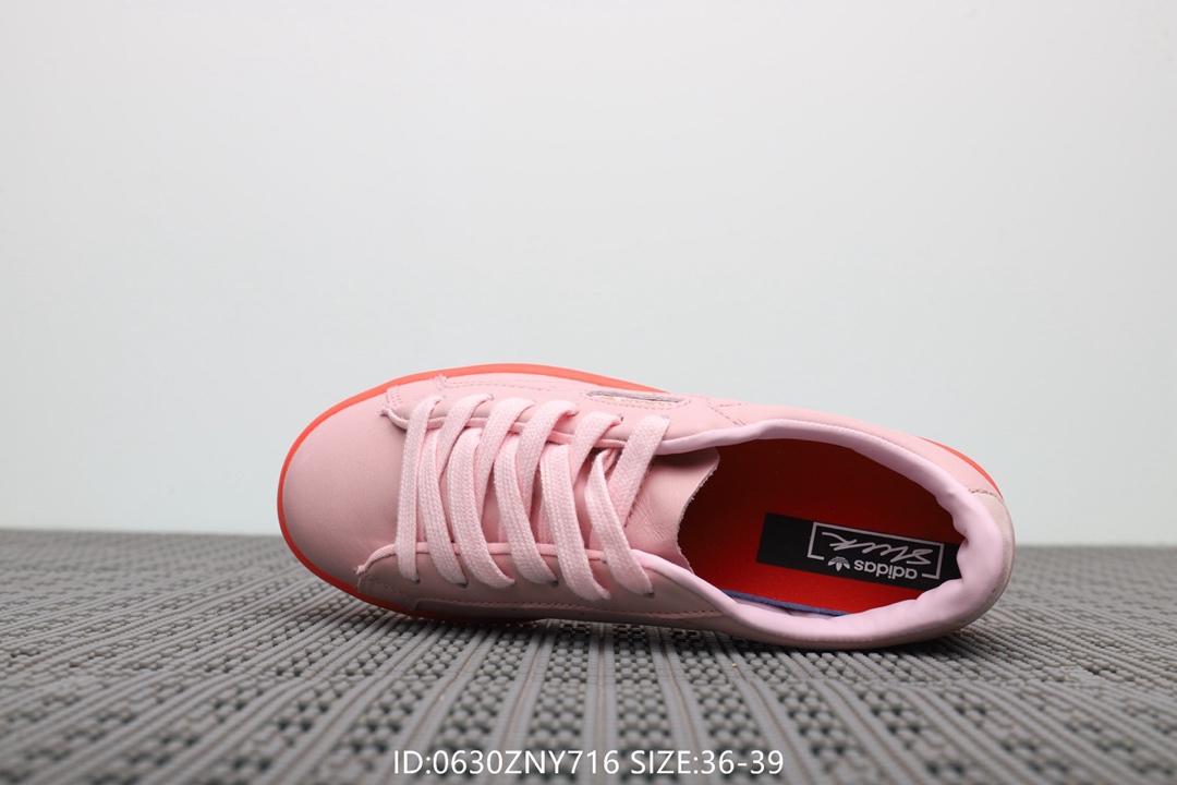 105阿迪达斯Adidas Sleek W 杨幂同款 低帮休闲小白鞋