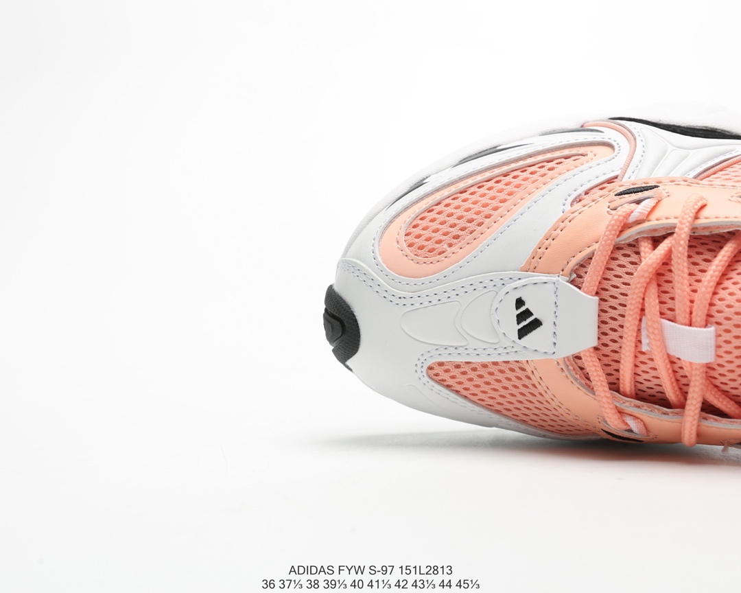 150全新复古鞋型，阿迪达斯Adidas FYW S-97天足跑鞋 缓震复古老爹休闲运动慢跑鞋