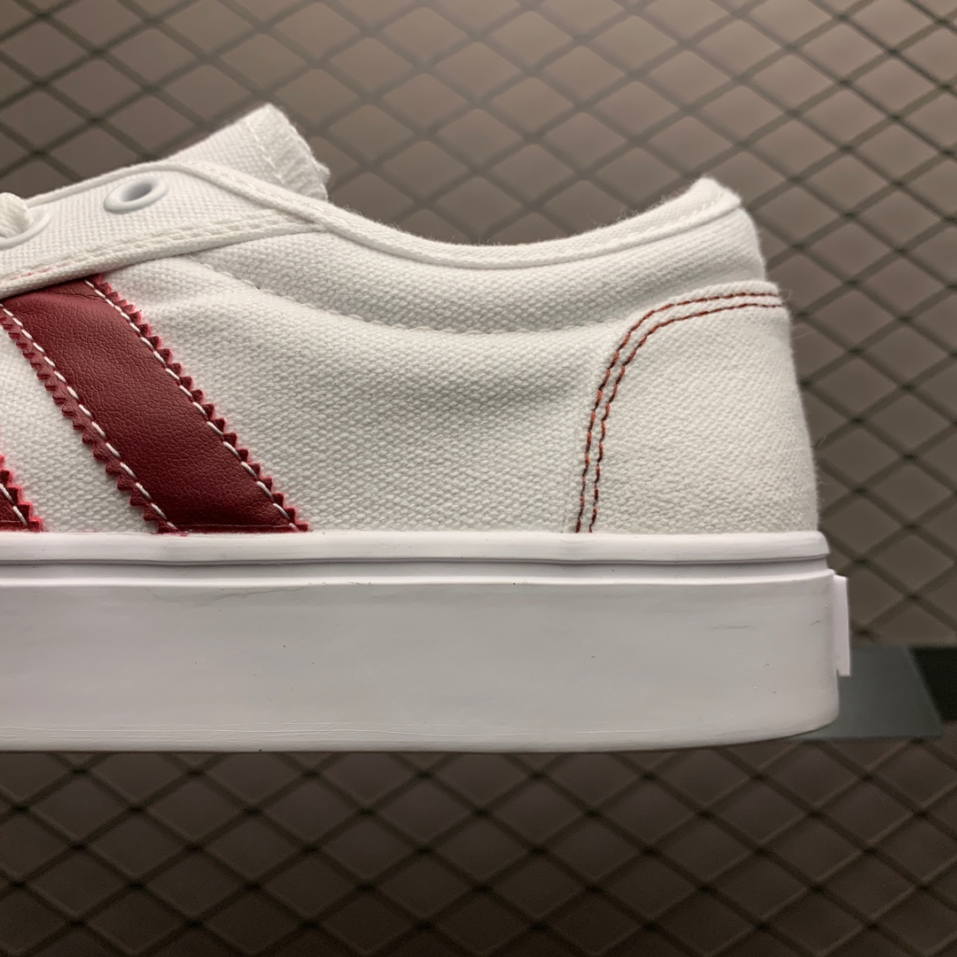 100 福利特价 Adidas 阿迪达斯 ADI-EASE 新校园低帮休闲帆布板鞋 CQ1065