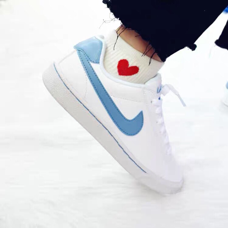 115 Nike开拓者 皮面 2代文化鞋 小白鞋粉尾潮流时尚百搭板鞋