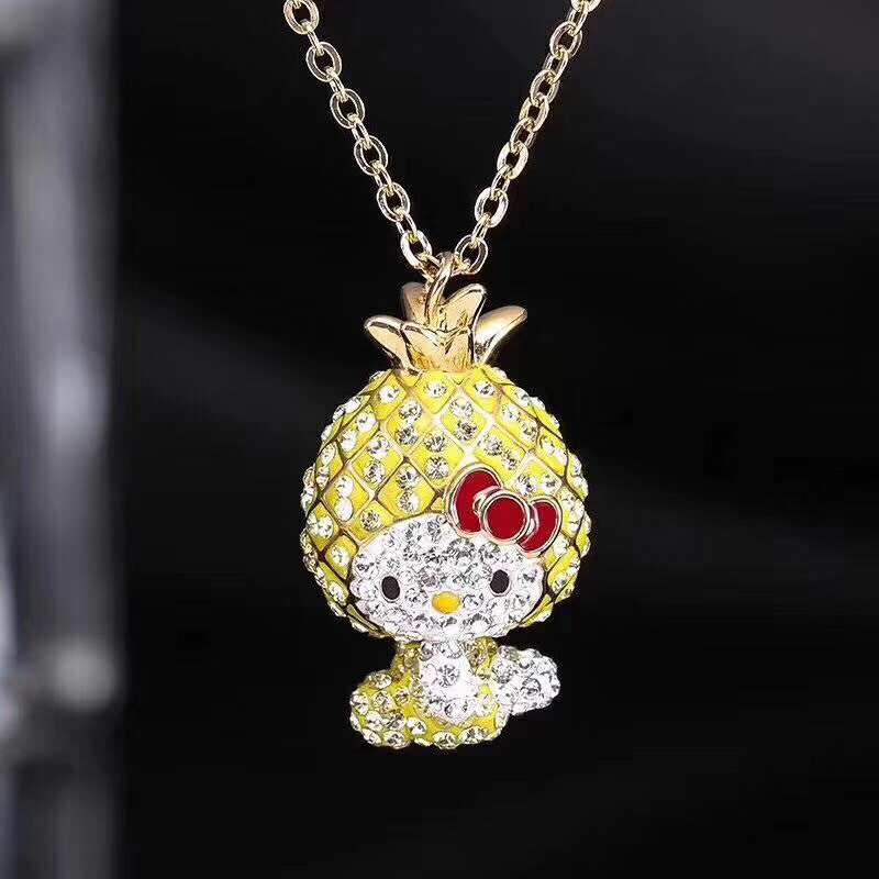 NO:896001,New product recommendation Swarovski HELLOKITTY watermelon/strawberry/seahorse necklace in stock, Swarovski necklace, swarovski, necklace19860909新品推荐 施华洛世奇 HELLOKITTY 西瓜/草莓/海马项链 现货,施华洛项链,swarovski,necklace,Jewelry