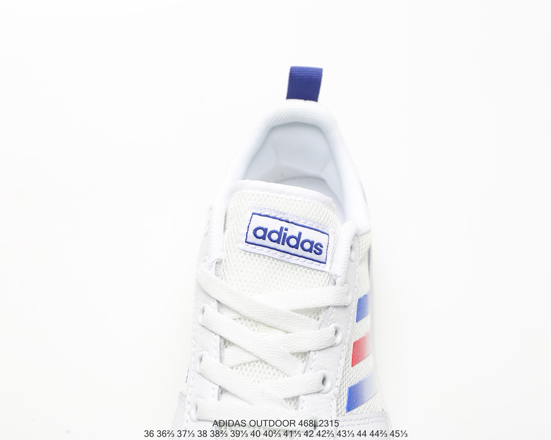 130Adidas Outdoor 阿迪达斯三叶草夏季透气低帮板鞋