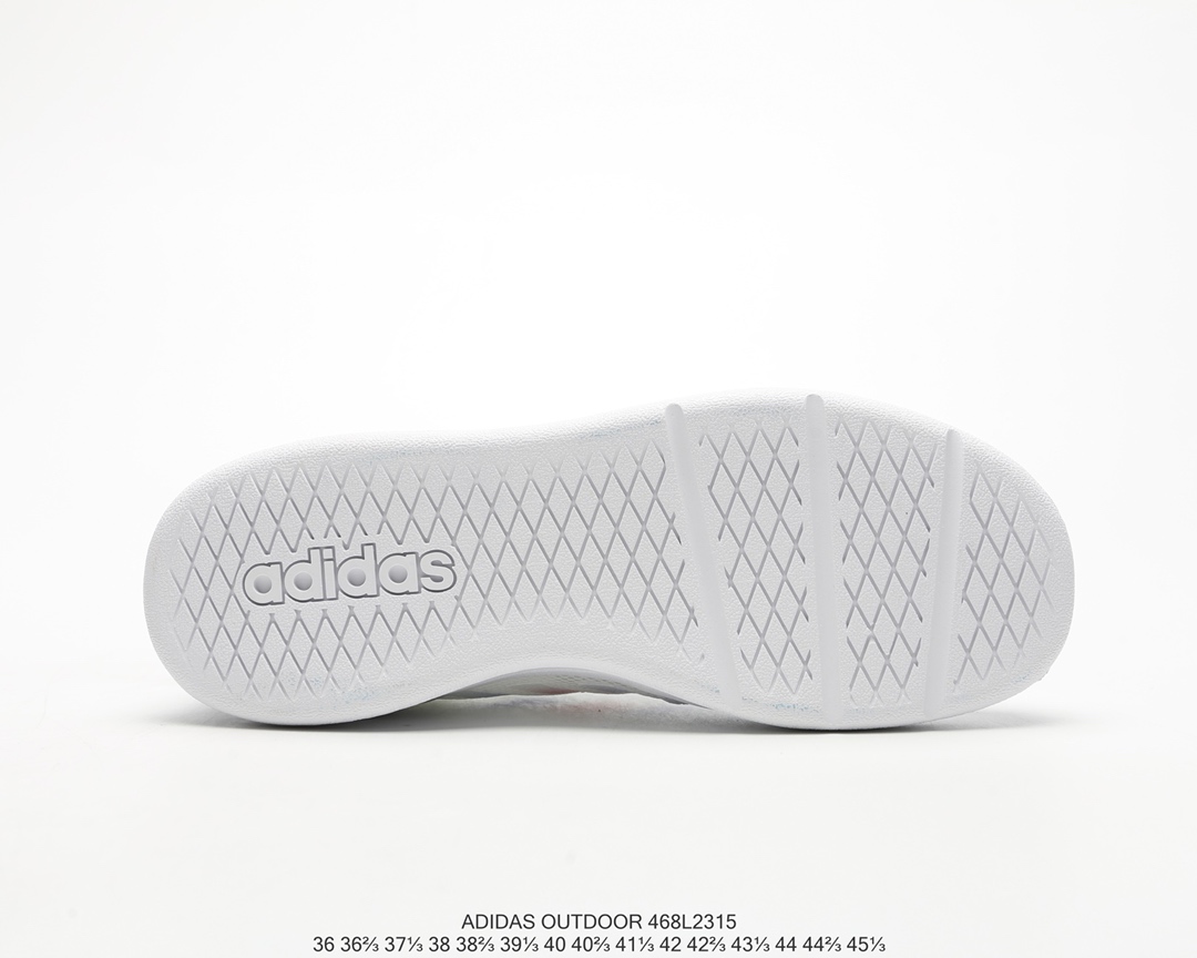 130Adidas Outdoor 阿迪达斯三叶草夏季透气低帮板鞋