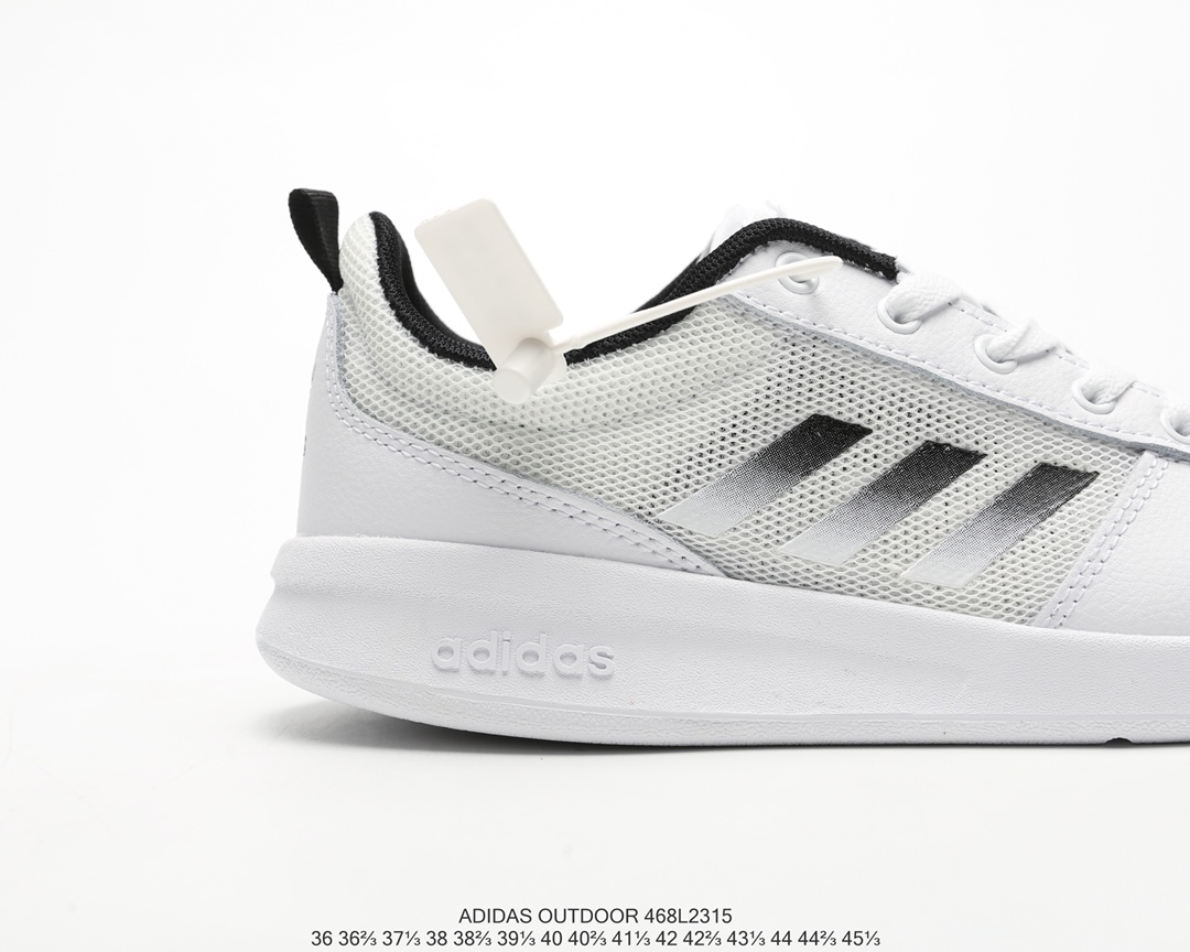 130Adidas Outdoor 阿迪达斯三叶草夏季透气低帮板鞋