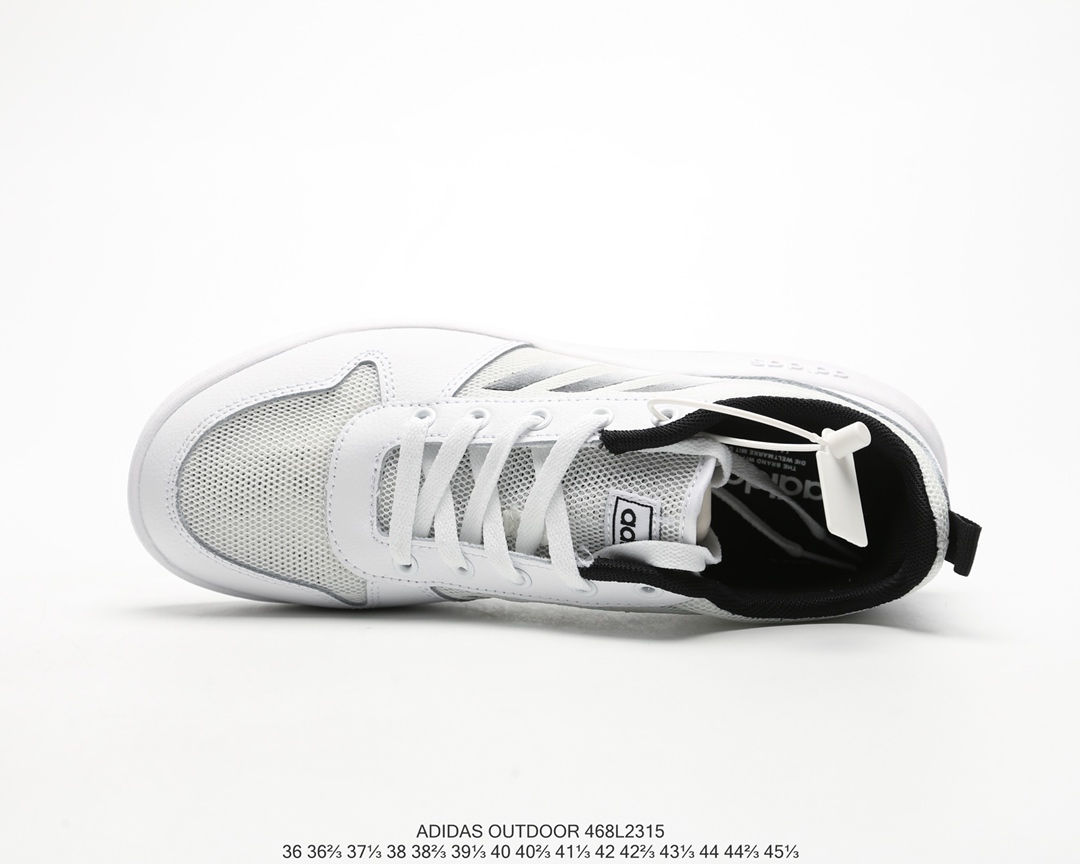 130Adidas Outdoor 阿迪达斯三叶草夏季透气低帮板鞋