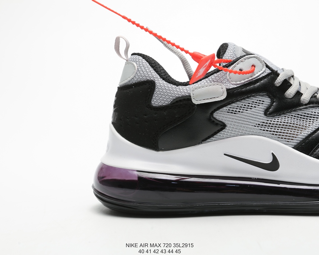 160#新款 Air气垫面积覆盖全掌 耐克Nike Air Max 720太空大气垫前卫运动慢跑鞋