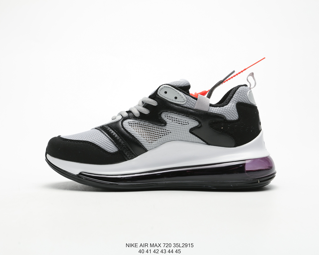 160#新款 Air气垫面积覆盖全掌 耐克Nike Air Max 720太空大气垫前卫运动慢跑鞋