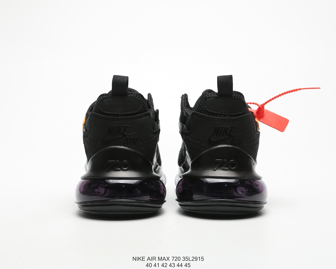 160#新款 Air气垫面积覆盖全掌 耐克Nike Air Max 720太空大气垫前卫运动慢跑鞋