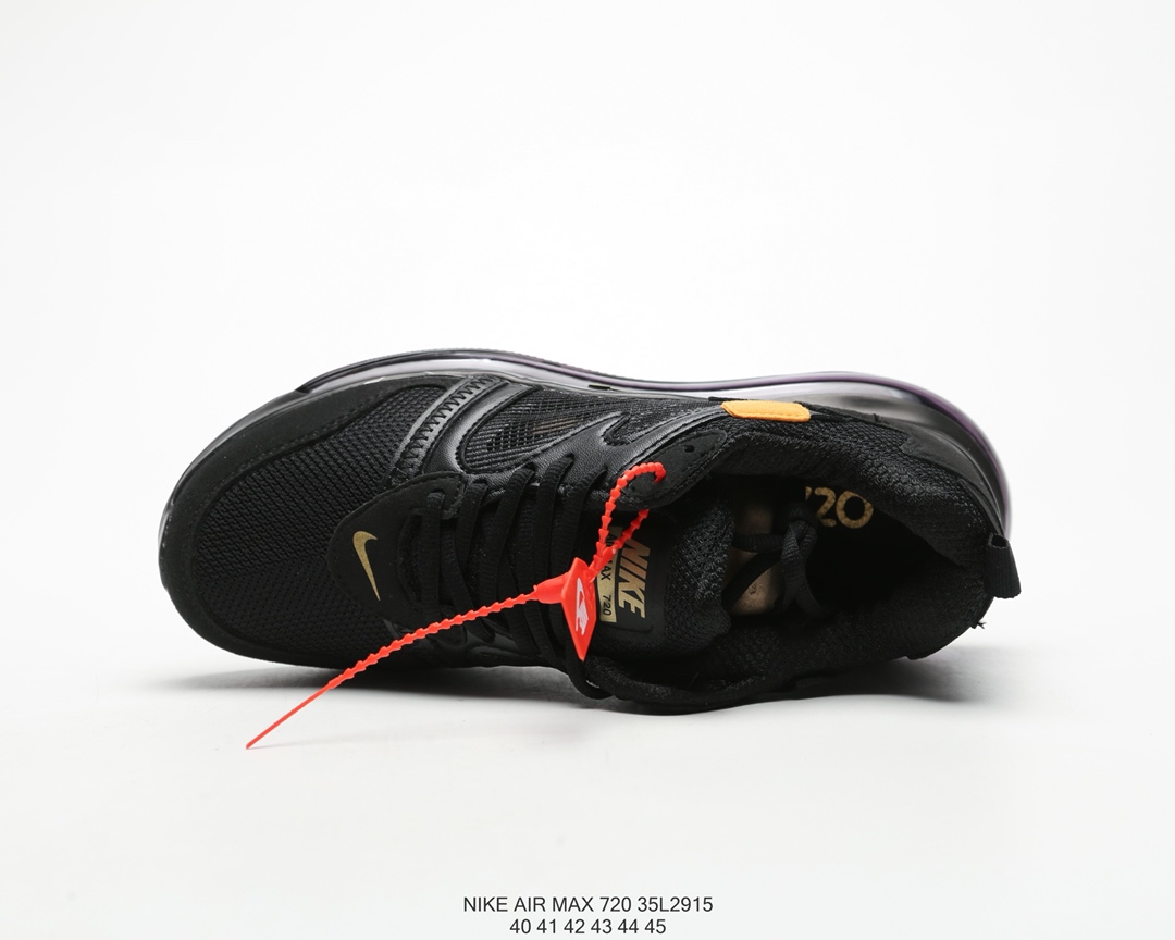 160#新款 Air气垫面积覆盖全掌 耐克Nike Air Max 720太空大气垫前卫运动慢跑鞋