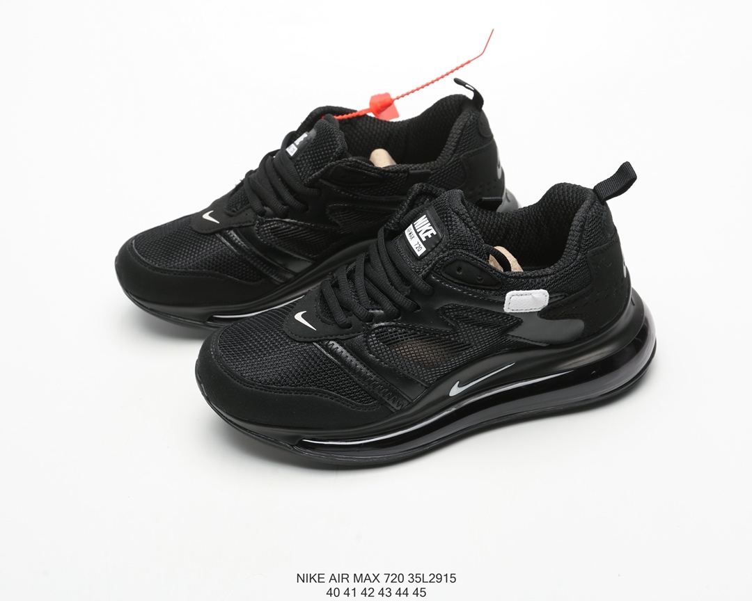 160#新款 Air气垫面积覆盖全掌 耐克Nike Air Max 720太空大气垫前卫运动慢跑鞋