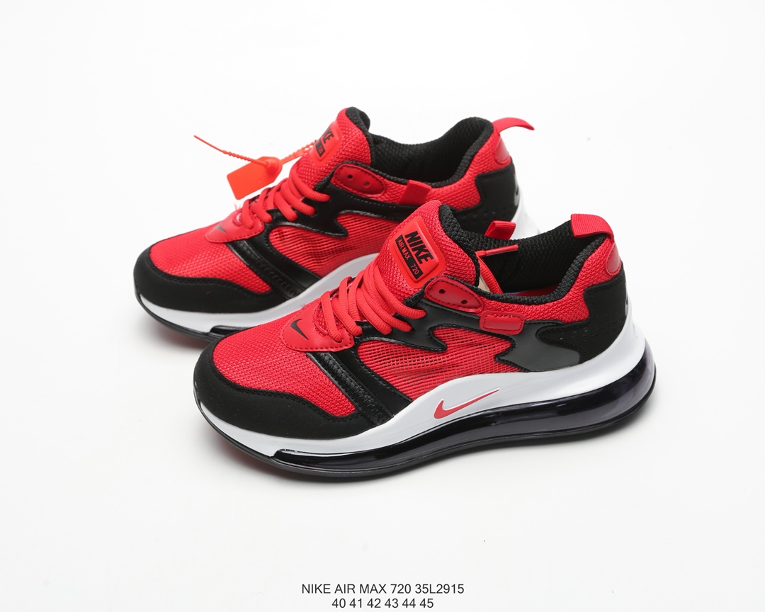 160#新款 Air气垫面积覆盖全掌 耐克Nike Air Max 720太空大气垫前卫运动慢跑鞋