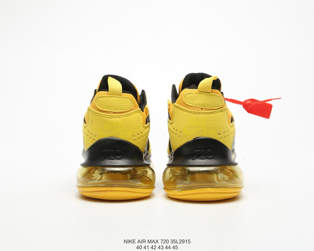 160#新款 Air气垫面积覆盖全掌 耐克Nike Air Max 720太空大气垫前卫运动慢跑鞋