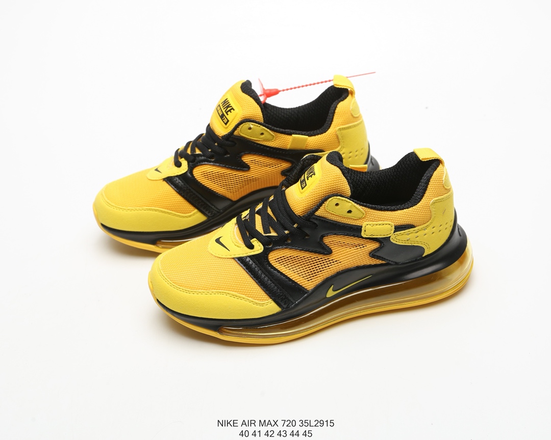 160#新款 Air气垫面积覆盖全掌 耐克Nike Air Max 720太空大气垫前卫运动慢跑鞋