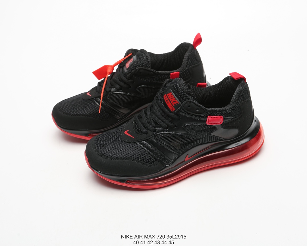 160#新款 Air气垫面积覆盖全掌 耐克Nike Air Max 720太空大气垫前卫运动慢跑鞋