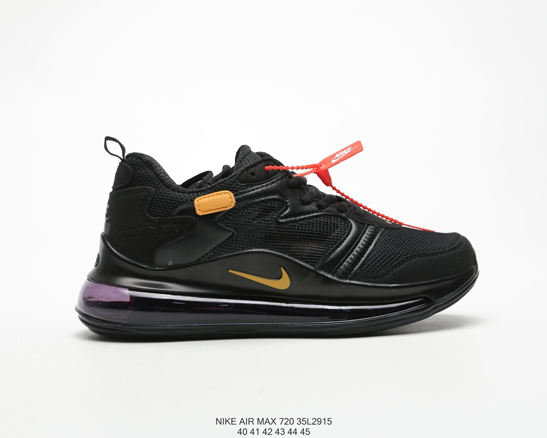 160#新款 Air气垫面积覆盖全掌 耐克Nike Air Max 720太空大气垫前卫运动慢跑鞋