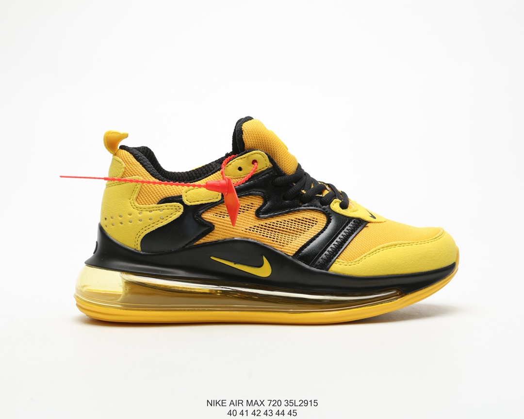160#新款 Air气垫面积覆盖全掌 耐克Nike Air Max 720太空大气垫前卫运动慢跑鞋
