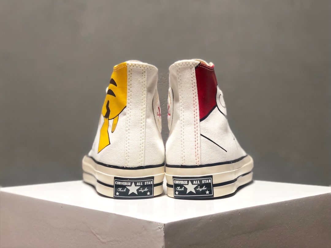 150最近热度极高的皮卡丘来了匡威CONVERSE X POKEMON 皮卡丘 限定联名