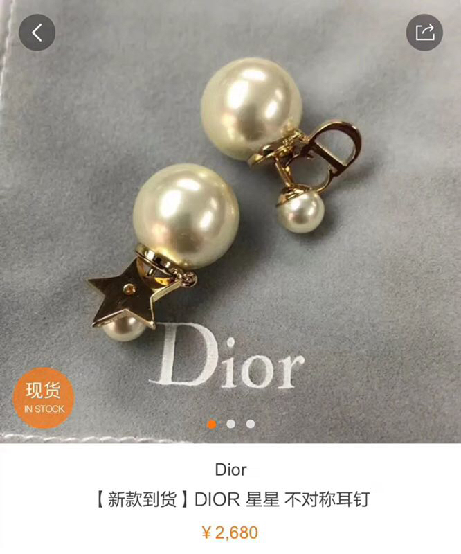 Dior Jewelry Earring 925 Silver