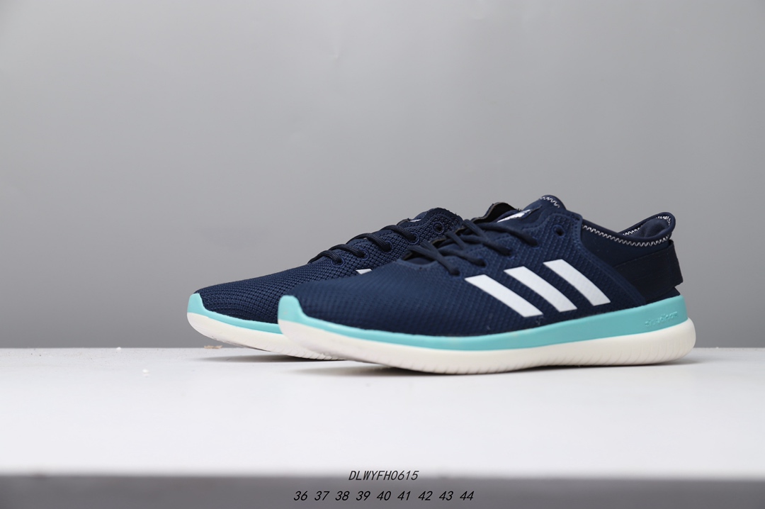 75  adidas 阿迪达斯 NEO 女子夏季轻便透气缓震运动休闲鞋