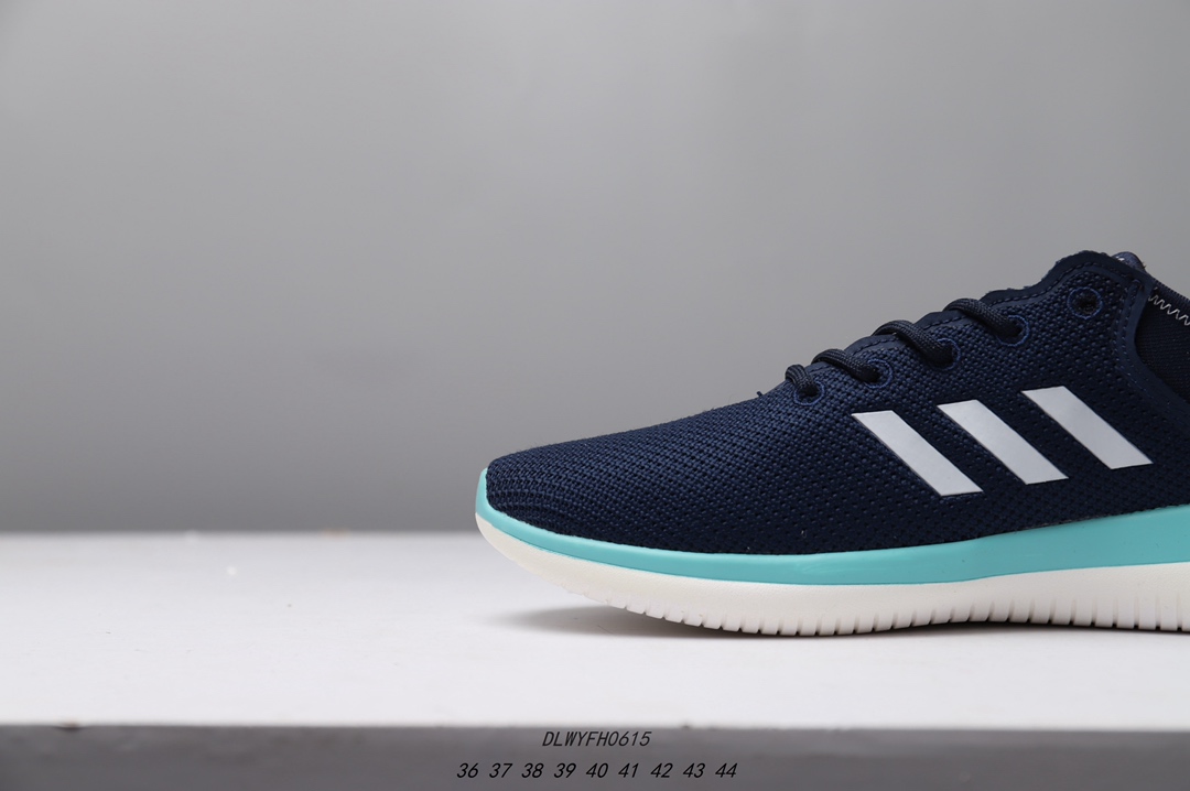 75  adidas 阿迪达斯 NEO 女子夏季轻便透气缓震运动休闲鞋