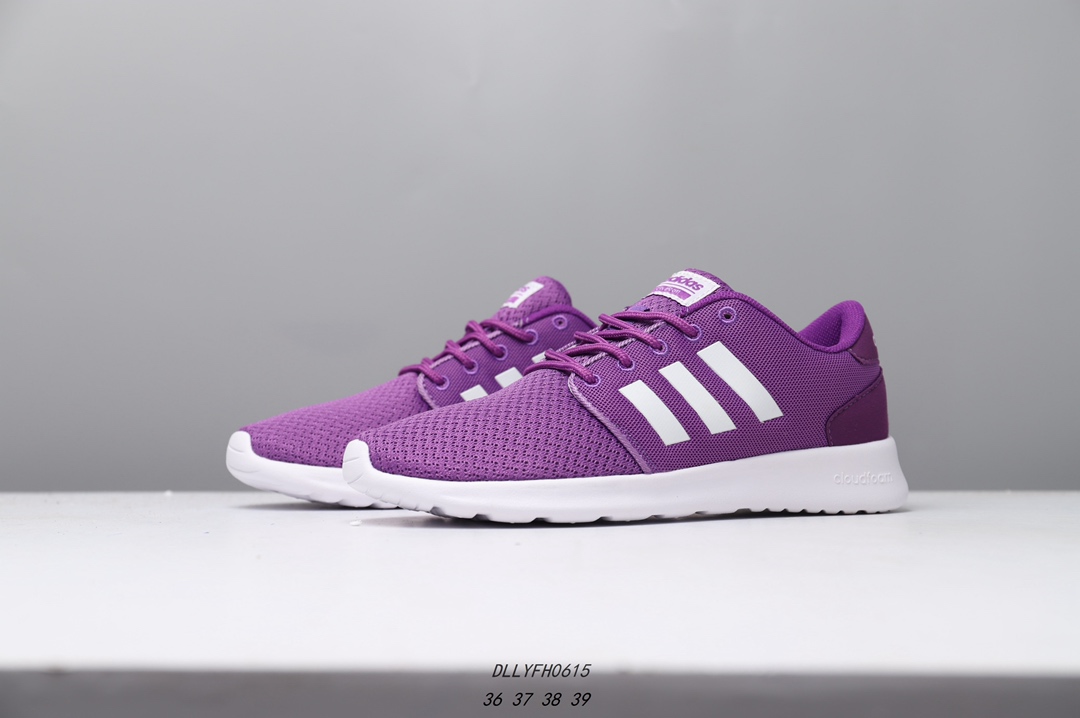 95 阿迪达斯NEO休闲鞋女子运动鞋CLOUDFOAM热巴同款软底舒适潮流板鞋