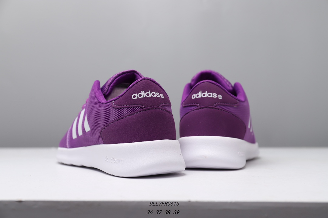 95 阿迪达斯NEO休闲鞋女子运动鞋CLOUDFOAM热巴同款软底舒适潮流板鞋