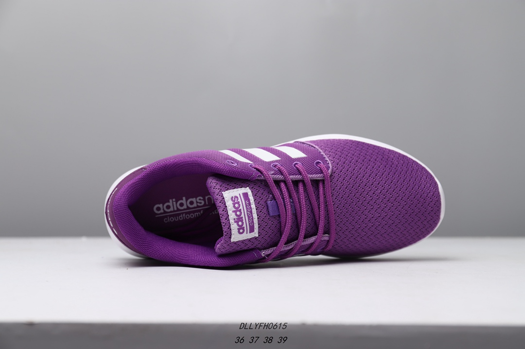 95 阿迪达斯NEO休闲鞋女子运动鞋CLOUDFOAM热巴同款软底舒适潮流板鞋