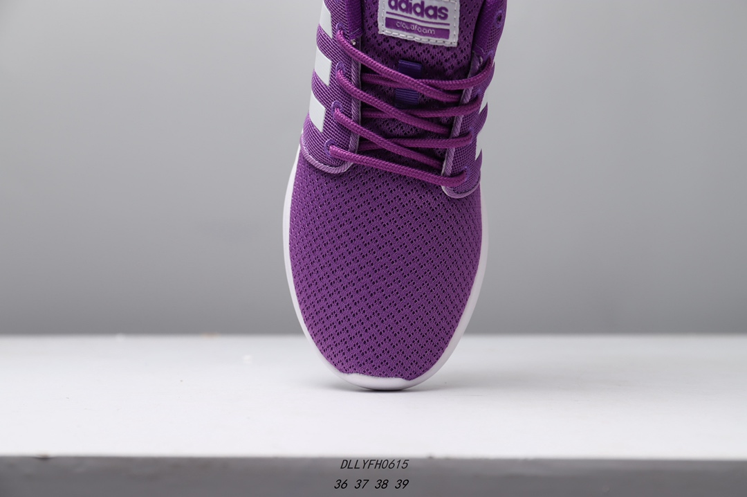 95 阿迪达斯NEO休闲鞋女子运动鞋CLOUDFOAM热巴同款软底舒适潮流板鞋