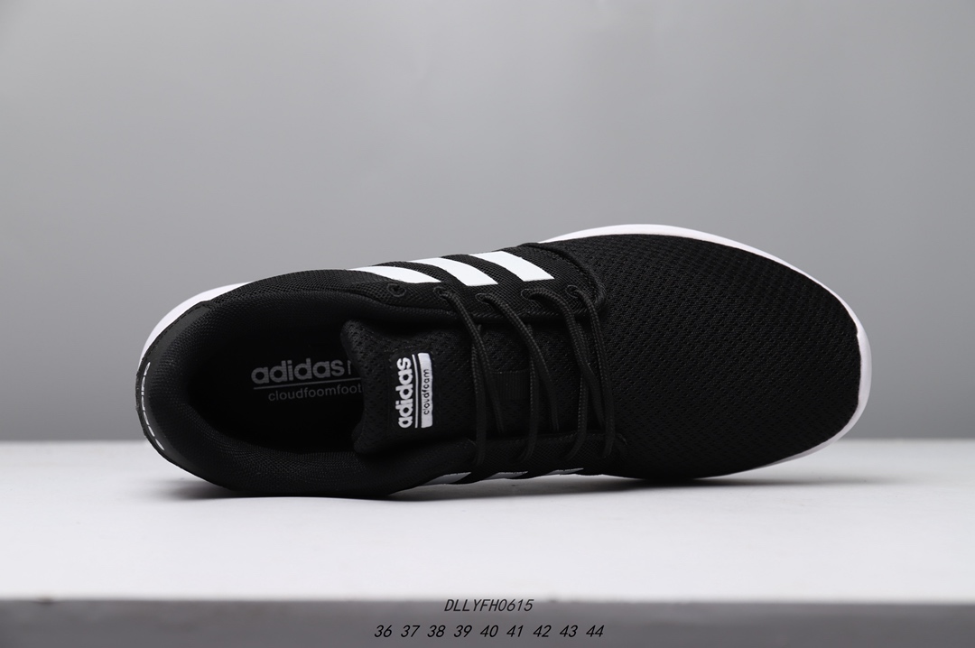 95 阿迪达斯NEO休闲鞋女子运动鞋CLOUDFOAM热巴同款软底舒适潮流板鞋