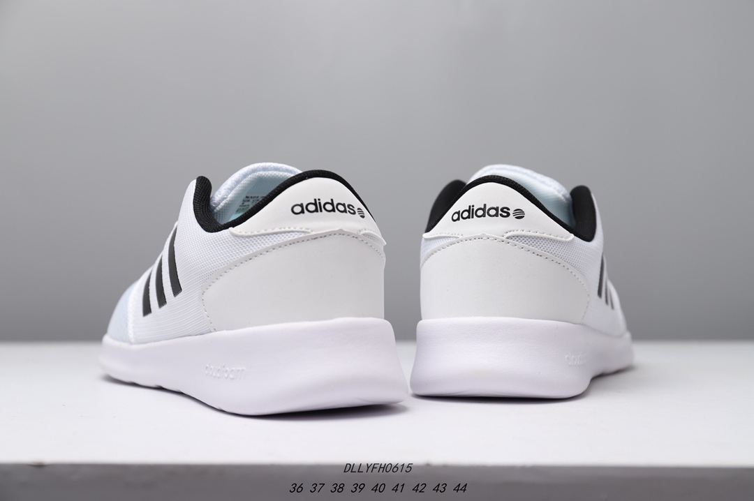 95 阿迪达斯NEO休闲鞋女子运动鞋CLOUDFOAM热巴同款软底舒适潮流板鞋